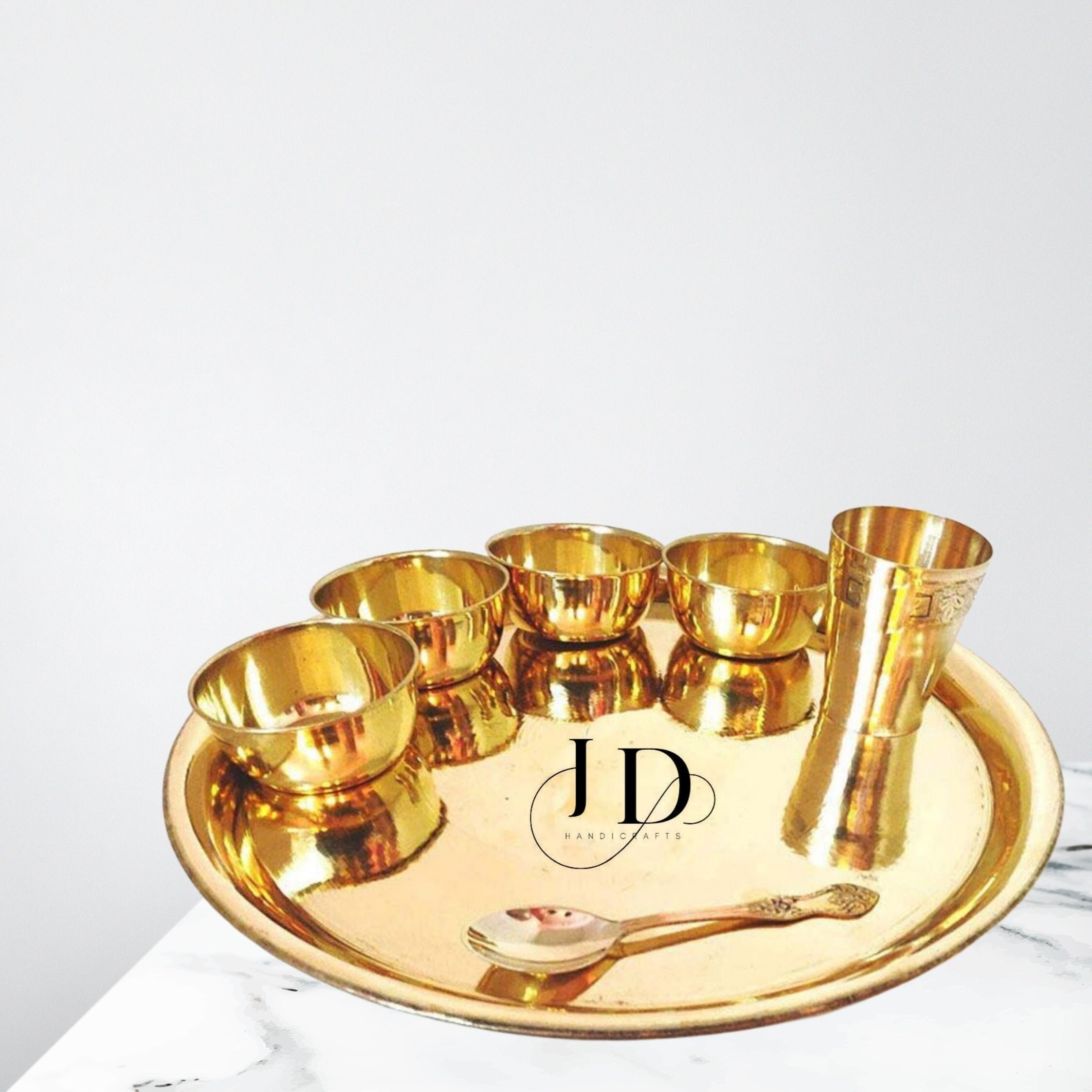 Brass dinner set price hotsell
