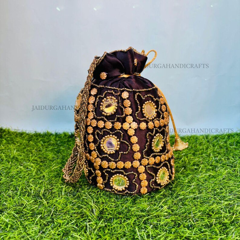 Pouch Drawstring Bag Wedding Favor, Wedding Return Gift, Free Ship