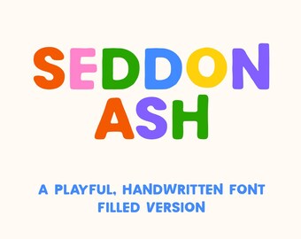 Bold Handwritten Font | Playful and Creative font for Commerical Use