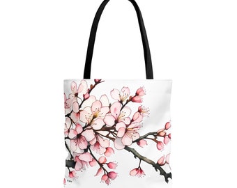 Cherry Blossoms Tote Bag for Gift for Friend