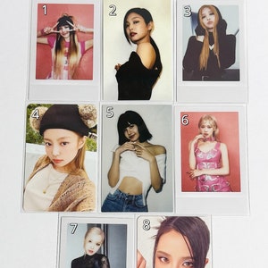 Cartes photo K-POP officielles BLACKPINK