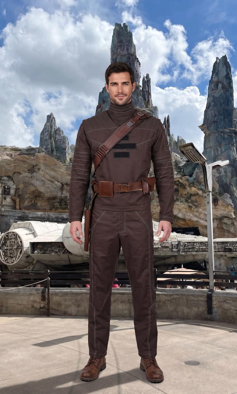 Star Wars Mandalorian Beskar flygdräkt – Anpassad Bounty Hunter Cosplay-kostym bild 1
