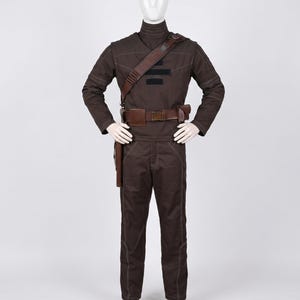 Star Wars Mandalorian Beskar flygdräkt – Anpassad Bounty Hunter Cosplay-kostym bild 4