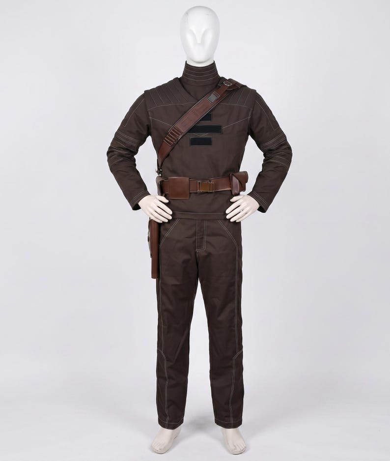 Star Wars Mandalorian Beskar flygdräkt – Anpassad Bounty Hunter Cosplay-kostym bild 4
