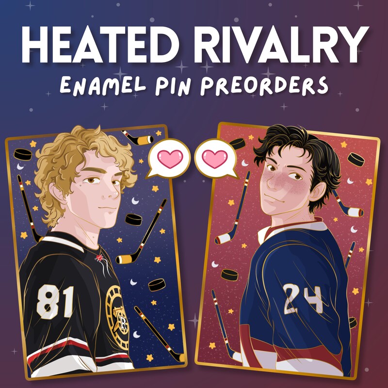 Heated Rivalry Pin Enamel - Etsy