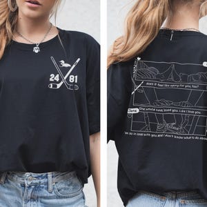 Heated Rivalry Hollanov T-Shirt | Shane Hollander + Ilya Rozanov Fanart | Cottage Scene DTF Graphic Tee