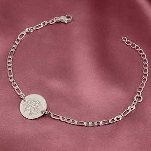 Engraved Medusa Bracelet, Greek Mythology Goddess Bracelet, Medusa Pendant, Greek Mythology Gift, Medusa Mythology Pendant, Greek Mythology