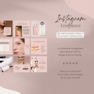 hifu instagram canva template