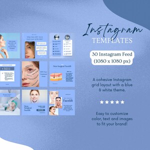 hifu instagram canva template