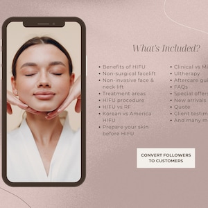 hifu social media post templates