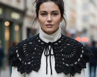 Colorful Crochet Collar | Handmade Boho Accessory