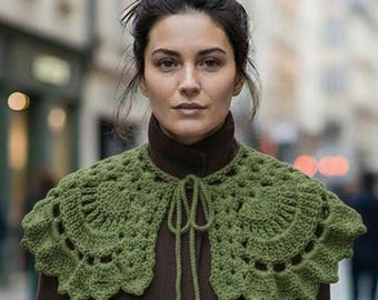 Colorful Crochet Collar | Handmade Boho Accessory