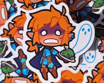 Legend of Zelda Tears of the Kingdom Link Sticker | 2.5" Vinyl Sticker