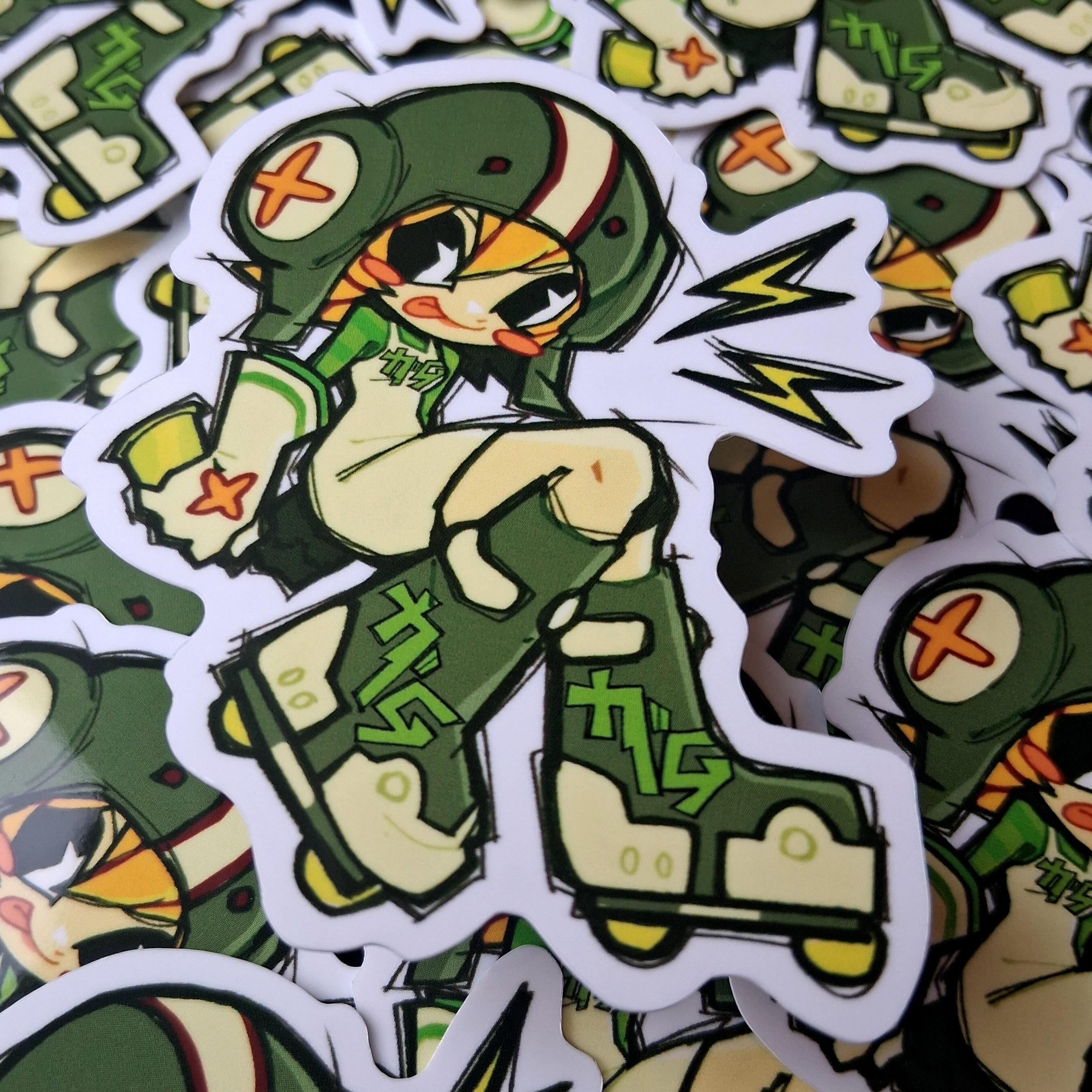 Jet Set Radio Stickers | Vinyl Stickers | 2.5