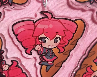 Llavero Kasane Teto / Charm acrílico / 2.5" de doble cara