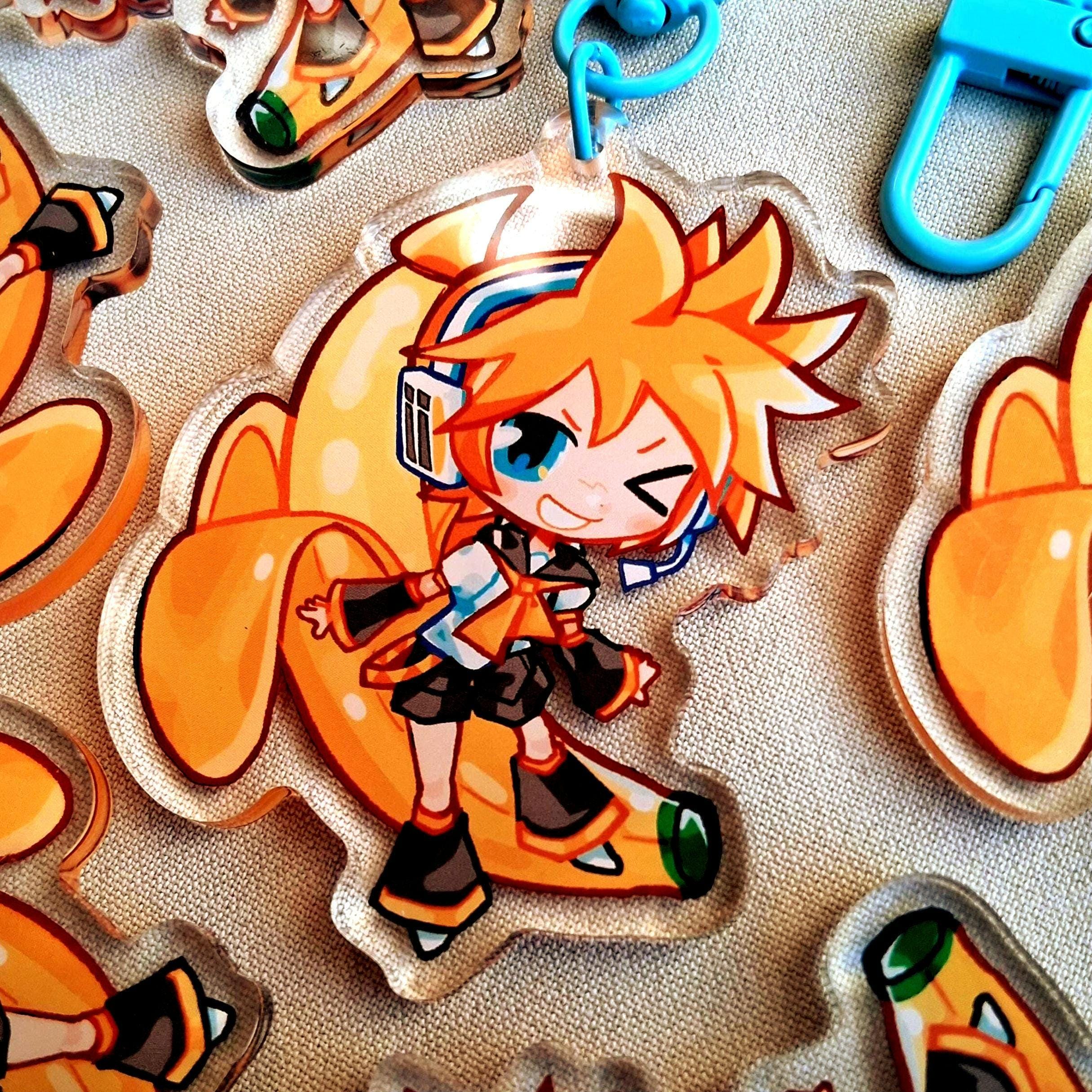Voco Key Chain NEW Vocaloid Keychains | Vocaloid Acrylic Charm | 2.5