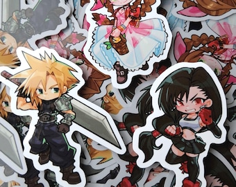 ファイナルファンタジーVII ビニールステッカー | FF7 | FFVII - Etsy 日本