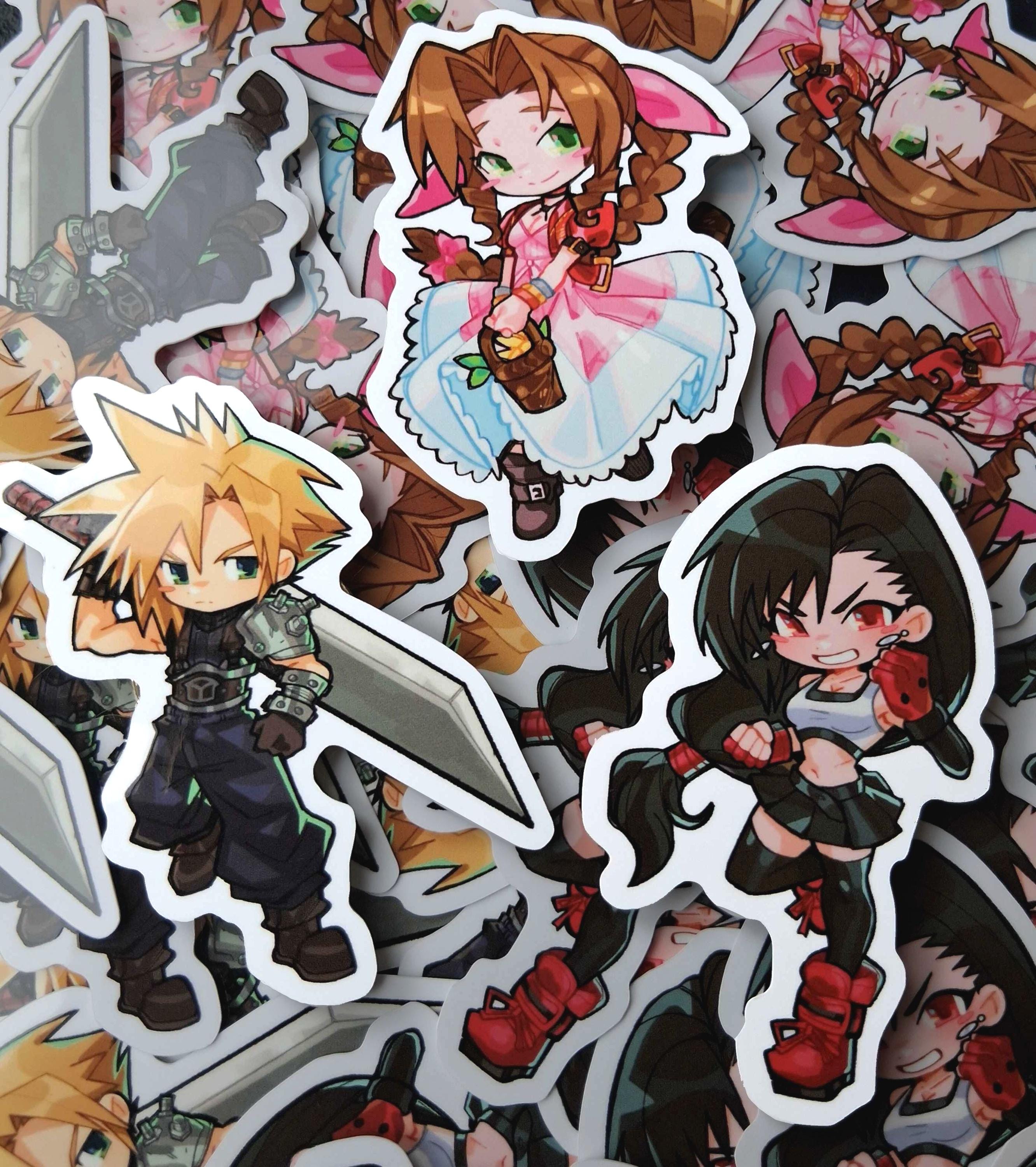 Final fantasy 7 stickers - Etsy 日本