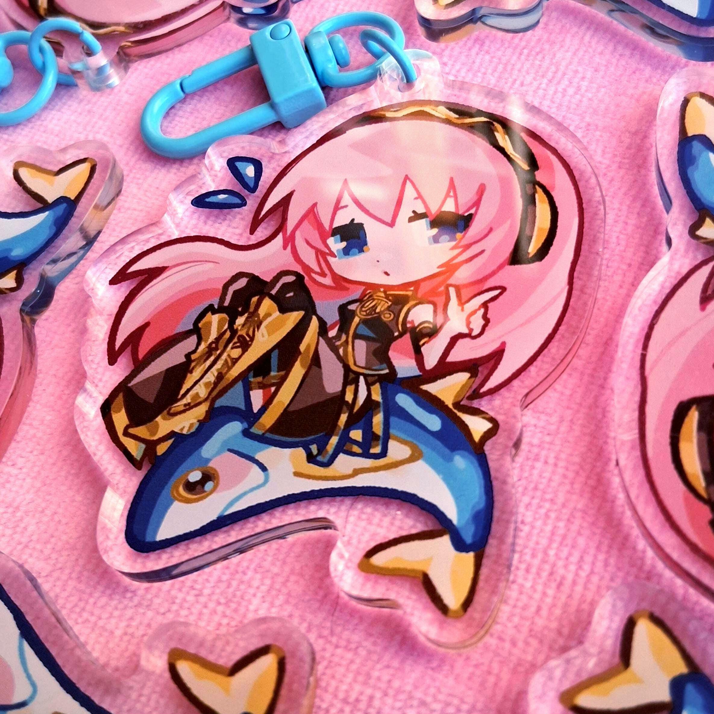 Voco Key Chain NEW Vocaloid Keychains | Vocaloid Acrylic Charm | 2.5