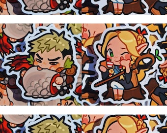 Dungeon Meshi Stickers | 2.5" Vinyl Stickers