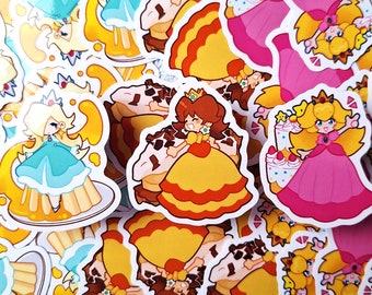 Nintendo Princesses Stickers | Vinyl Stickers