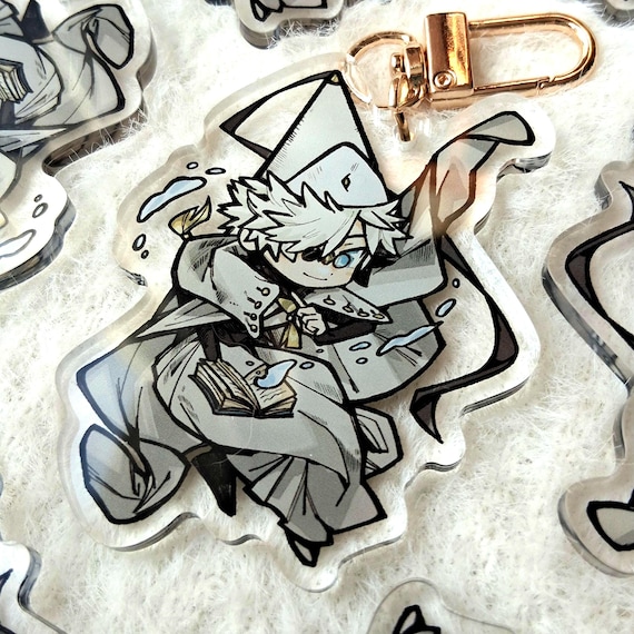 Witch Hat Atelier Qifrey Keychain | Acrylic Charm | 2.5" Double-Sided