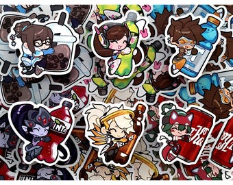 Overwatch-dryckeklistermärke | 2,5" vinylklistermärke