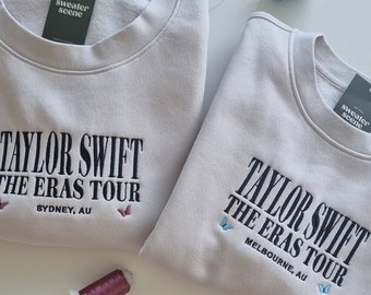 ERAS Tour Souvenir Embroidered Sweatshirt