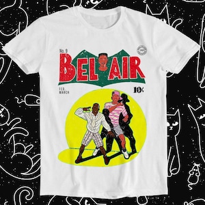 Fresh Prince Of Bel Air Magazine Will Smith 90s Funny Film T Shirt Vintage Retro Gift Mens Womens Unisex Cartoon Anime Top Tee T2339