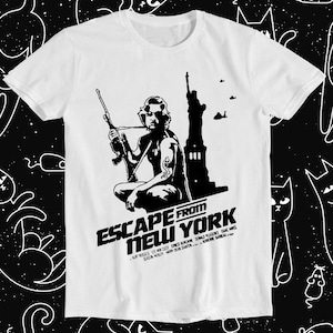 Escape From New York Film Movie Retro Funny Meme Gift Tee T Shirt 1274