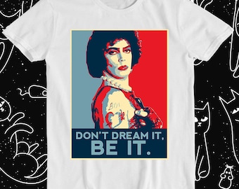 Dont Dream It Be It The Rocky Horror Show Theatre Poster Retro Funny Meme Gift Tee T Shirt 1234