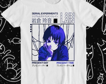 Serial Experiments Lain Japanese T Shirt Unisex Adult Mens Womens