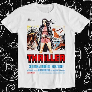 Thriller A Cruel Picture T Shirt 70s Exploitation Cult Movie Poster Gift Tee T97