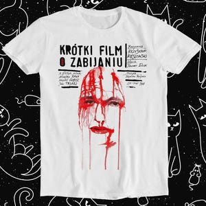 A Short Film About Killing T Shirt 80s Polish Poster Film Cool Gift Tee T254