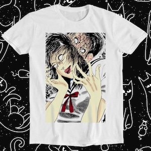 Scary Japanese Anime Tomie Art Gift Cool Tee T Shirt 440