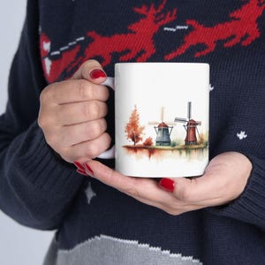 Enchanting Dutch Landscape  Ceramic Mug 11oz No.3