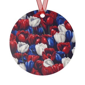 Dutch Christmas Ornament, Dutch Tulip Ornament, Netherlands Ornament, Dutch Christmas Décor, Christmas Gift, Tulips Ornament, Holland, Home
