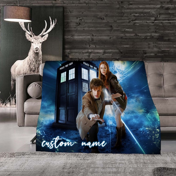 Doctor Who Blanket Etsy