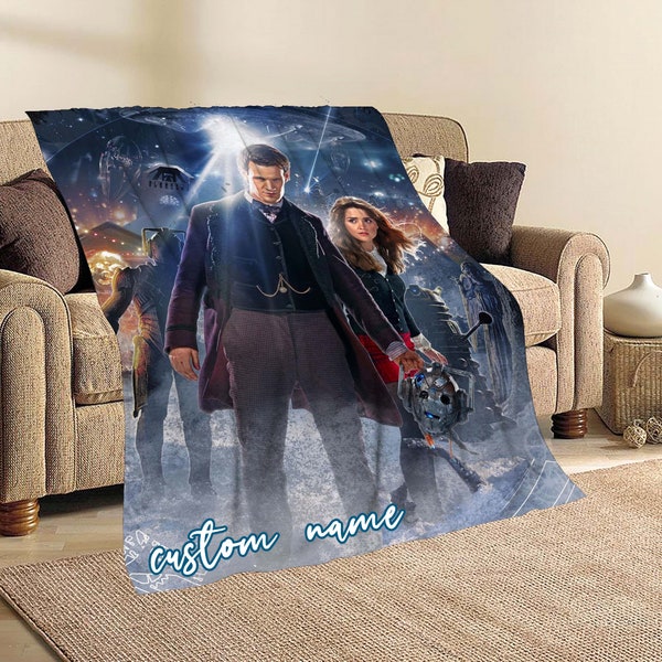 Doctor Who Blanket Etsy