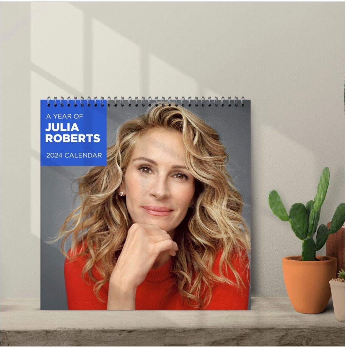Julia Roberts Calendar 2024, Julia Roberts 2024 Celebrity Wall Calendar