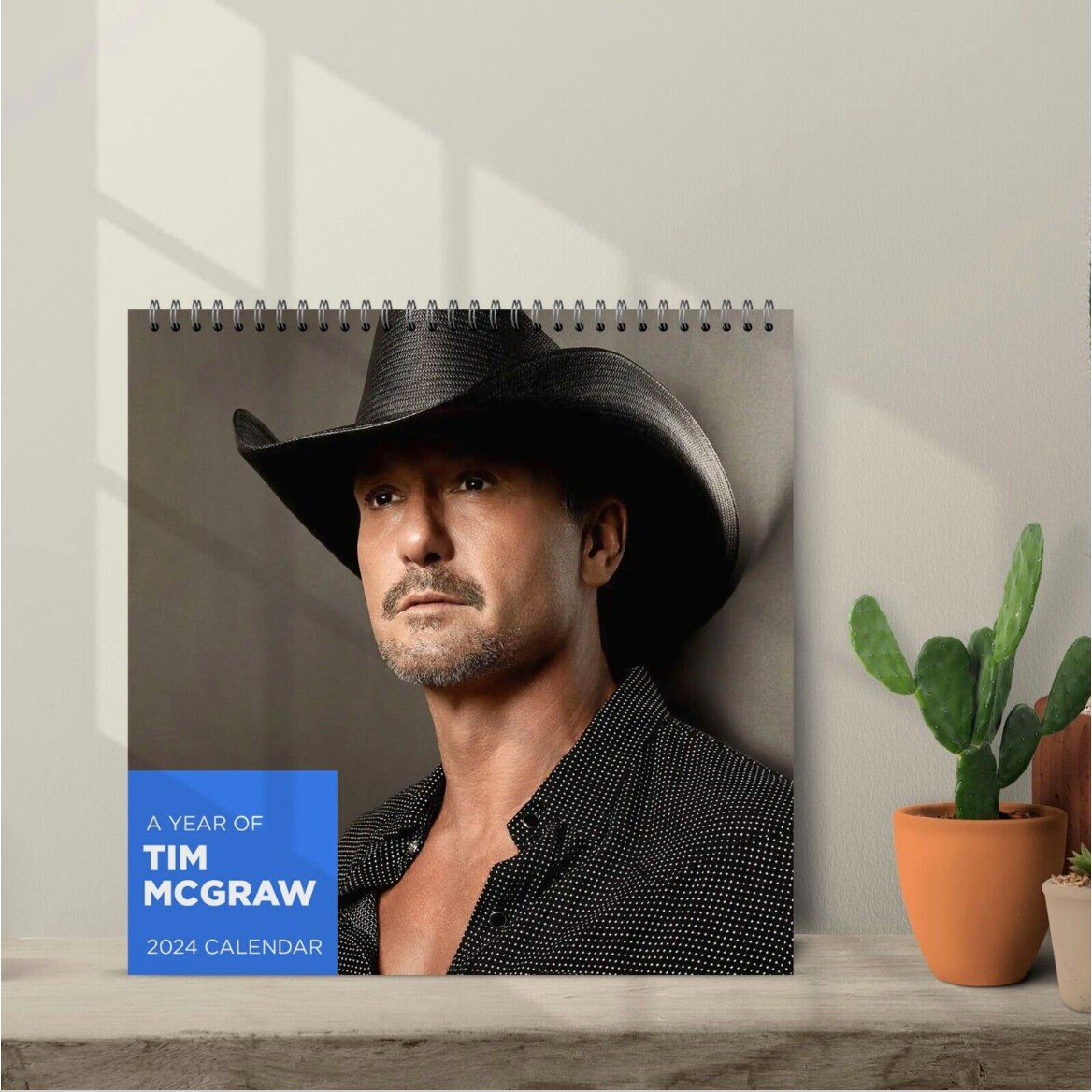 Tim McGraw Calendar 2024, Tim McGraw 2024 Celebrity Wall Calendar sold