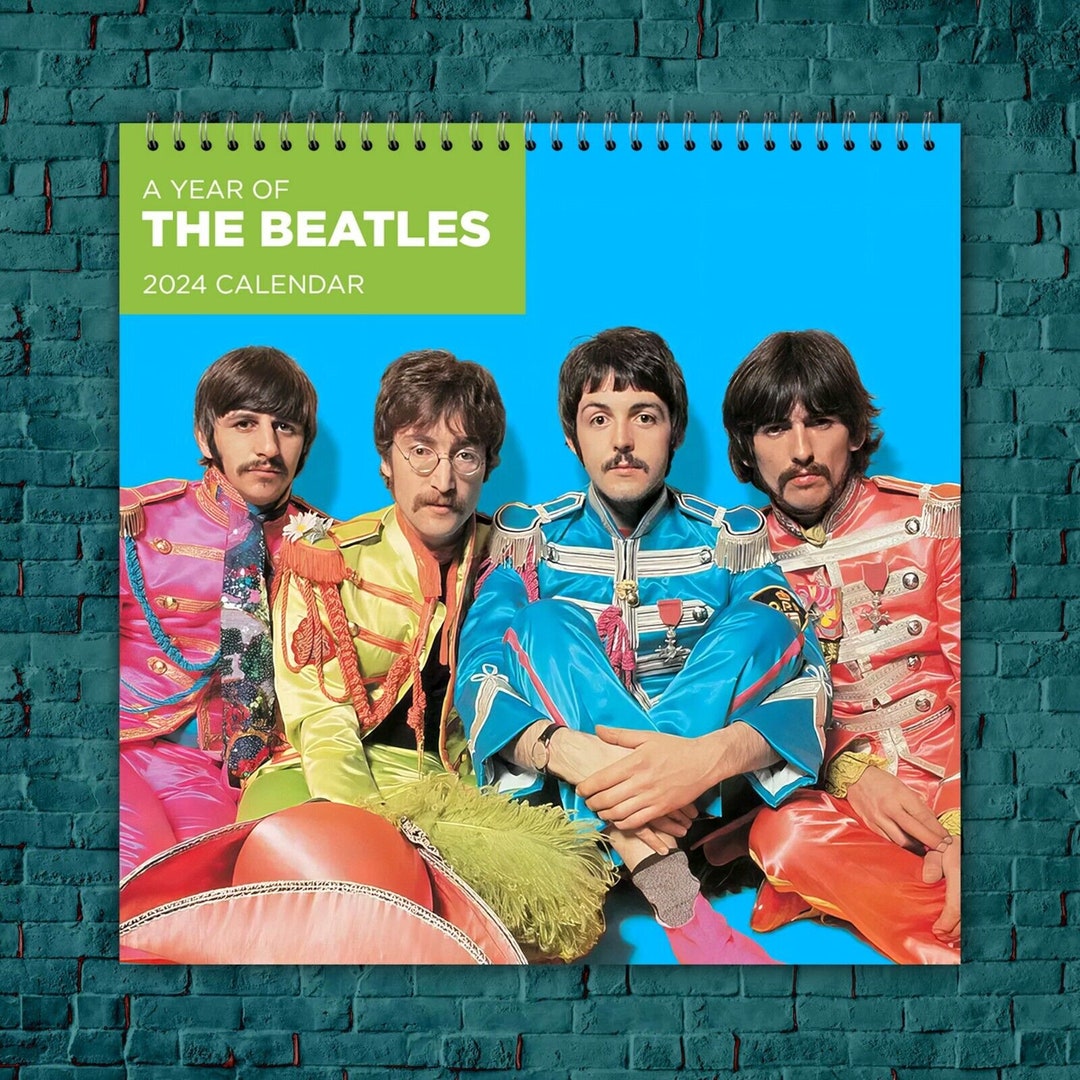 The Beatles Calendar 2024 the Beatles 2024 Celebrity Wall Etsy