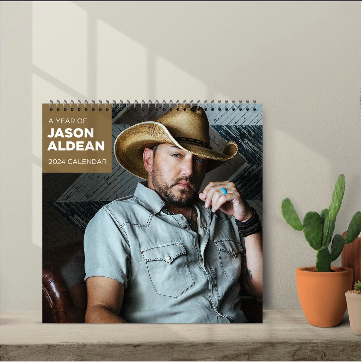 Jason Aldean Calendar 2025, Jason Aldean 2025 Celebrity Wall Calendar