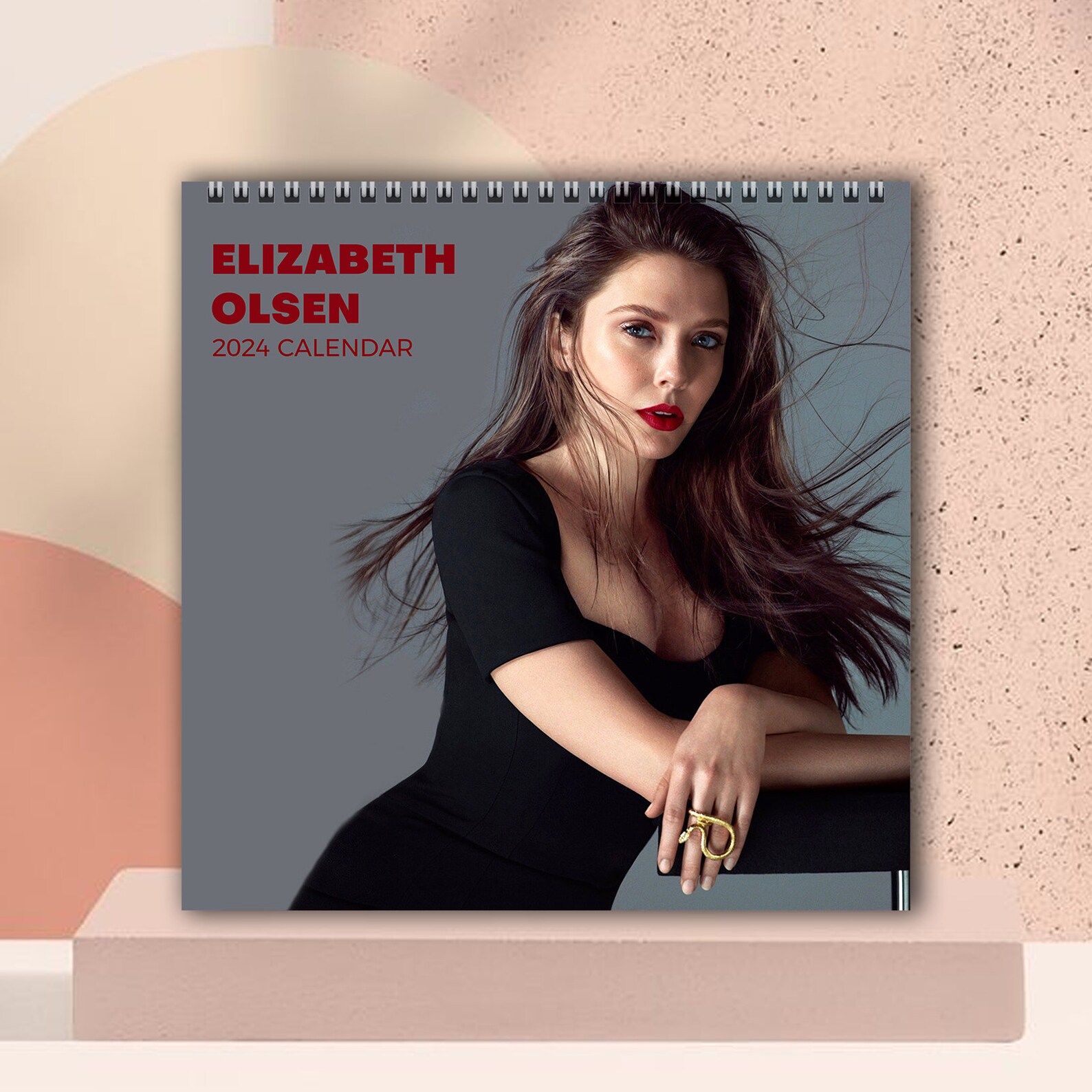 Elizabeth Olsen Calendar 2024, Celebrity Calendar, Elizabeth Olsen 2024