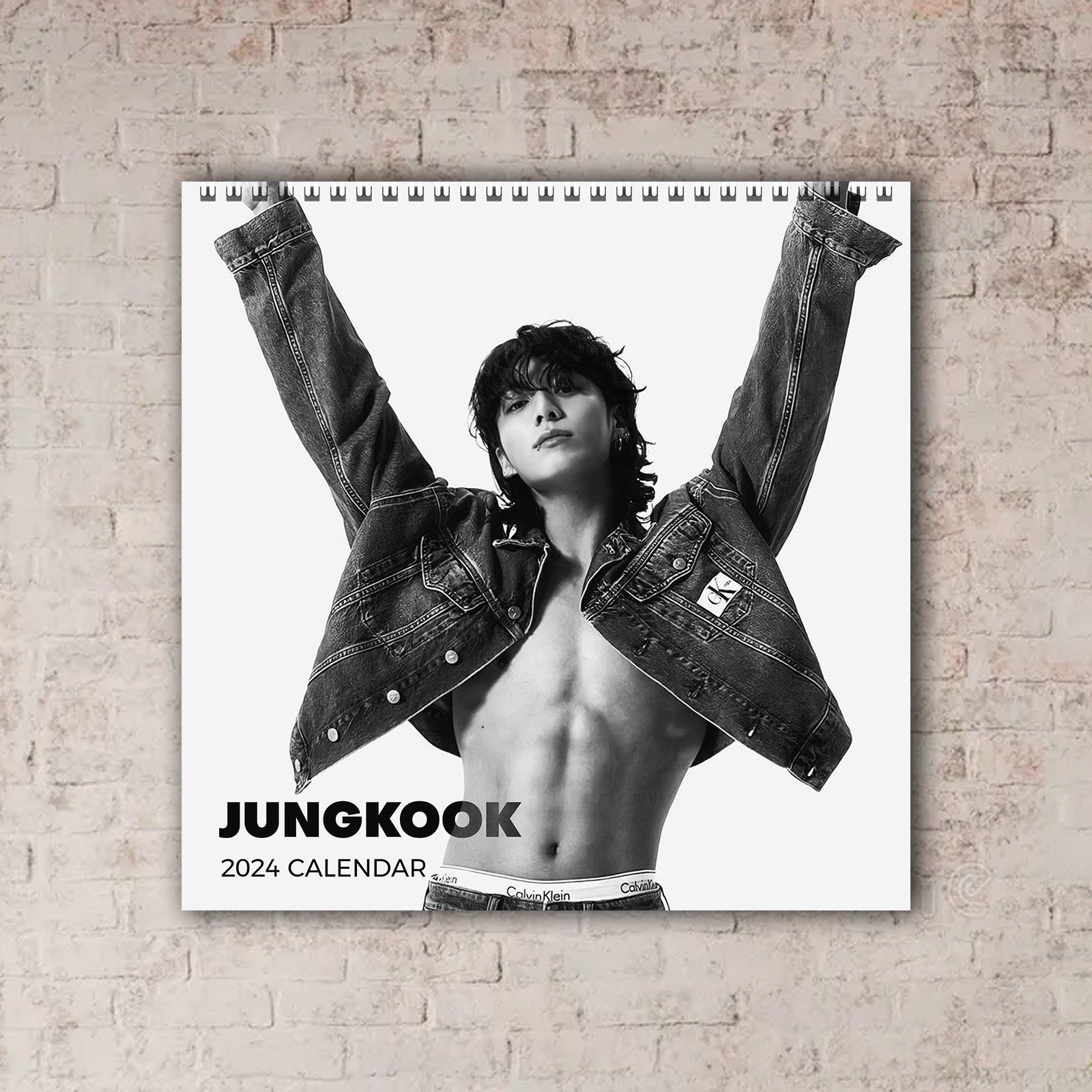 Jungkook Calendar 2024 Jungkook 2024 Celebrity Wall Calendar, Wall