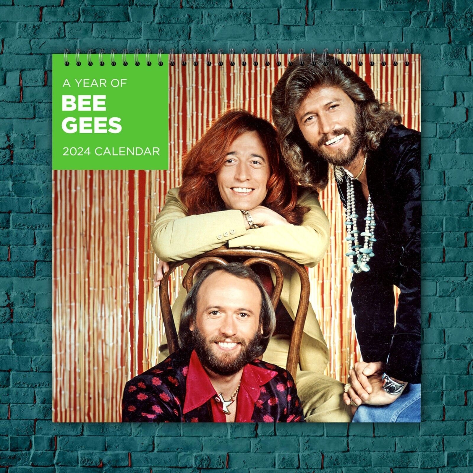 Bee Gees Calendar 2024 Bee Gees 2024 Celebrity Wall Calendar sold by