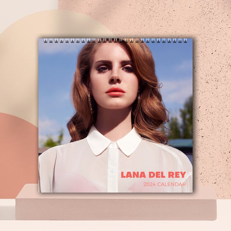 Lana Del Rey Calendar 2024, Lana Del Rey 2024 Celebrity Wall Calendar