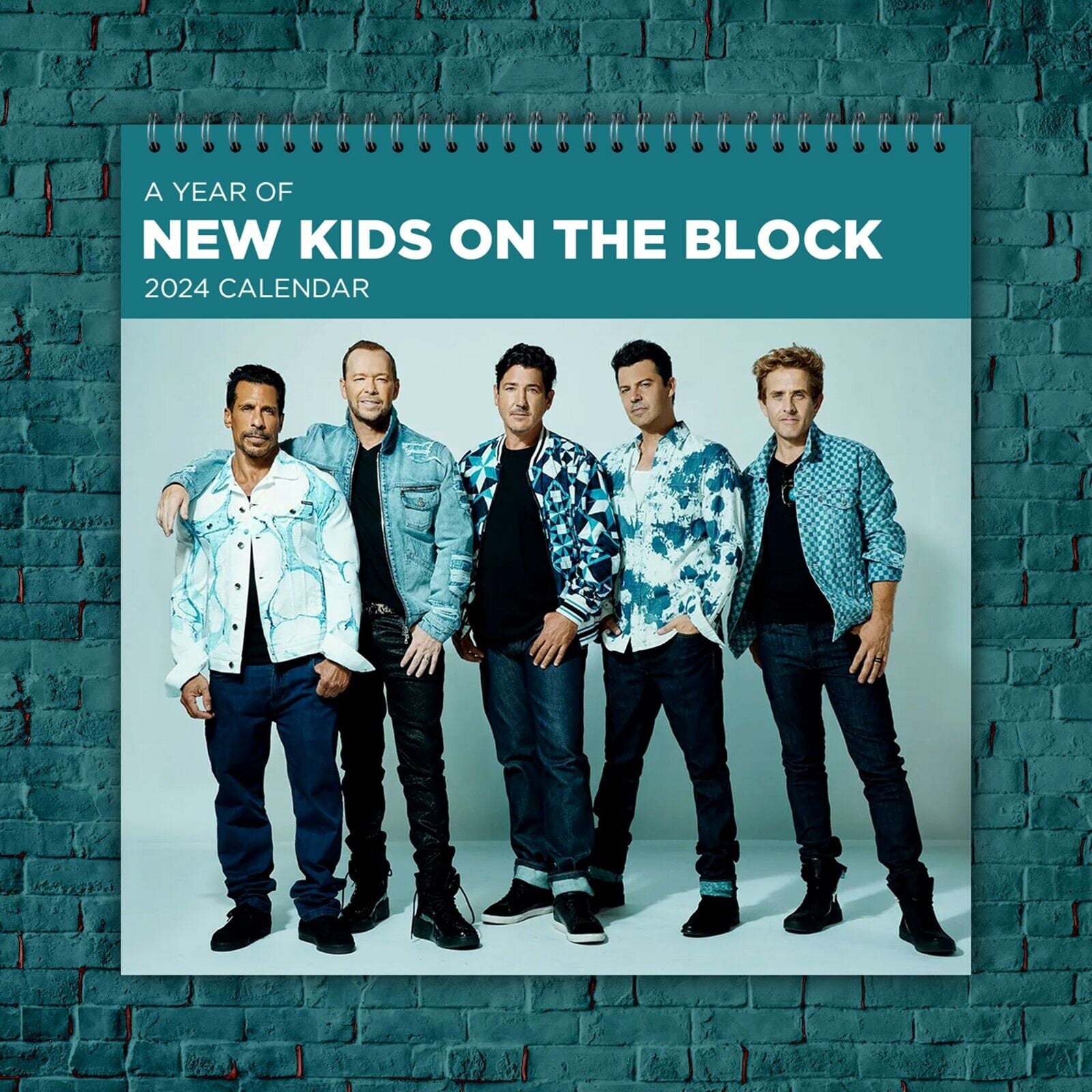 NK on The Block Calendar 2024 2024 Celebrity Wall Calendar sold by