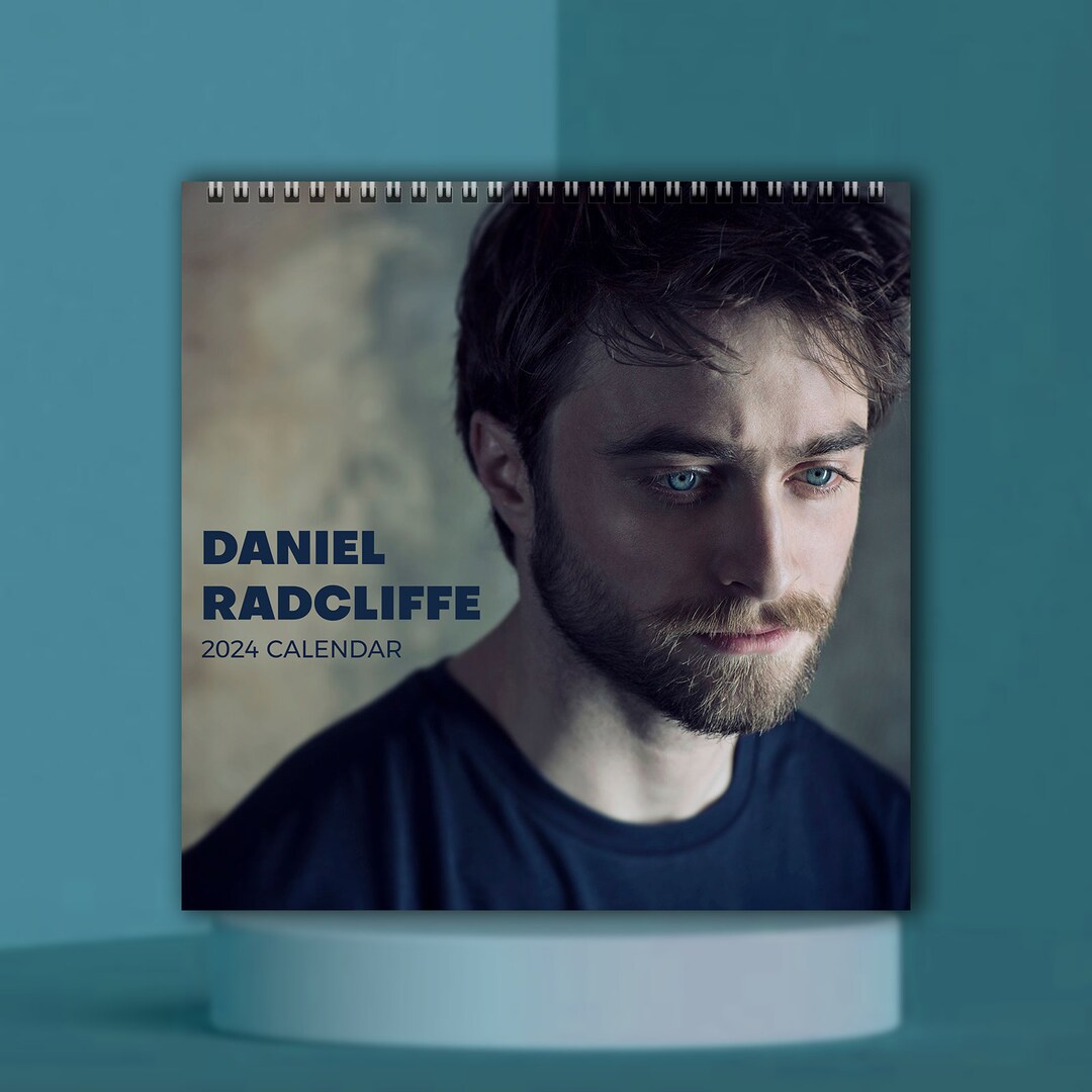 Daniel Radcliffe Calendar 2024, Celebrity Calendar, Daniel Radcliffe