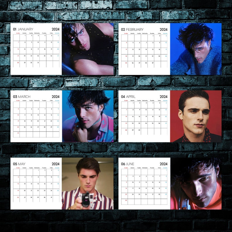 Jacob Elordi Calendar 2024 Celebrity Calendar Jacob Elordi 2024 Wall
